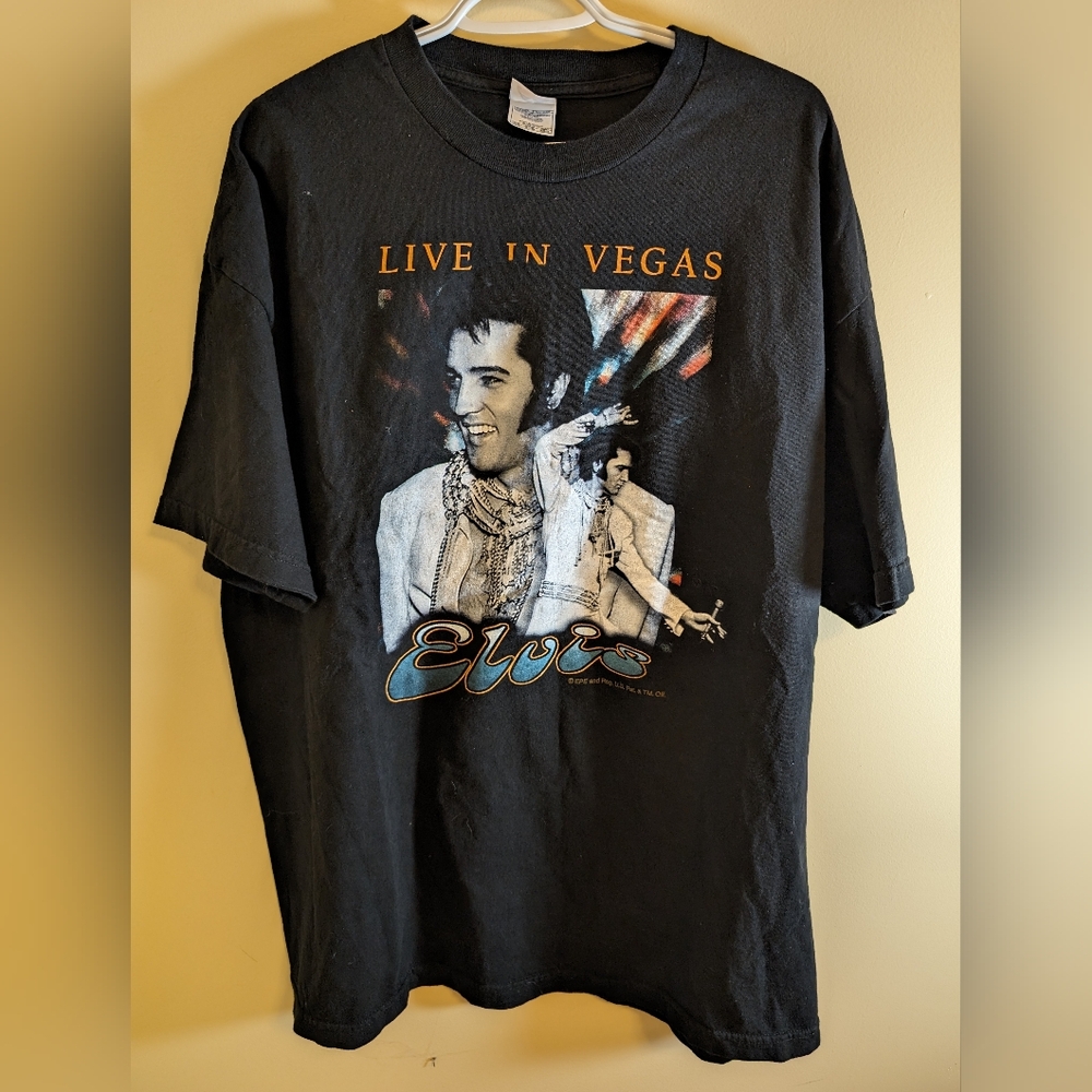 Elvis Live In Vegas T-Shirt